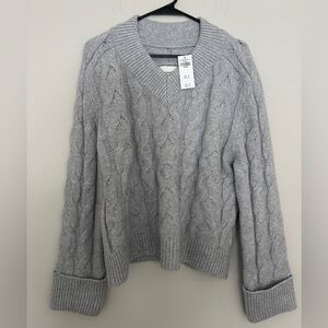 NWT Abercrombie chunky sweater size M